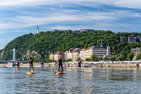 SUP Budapest: excursion au coucher du soleil