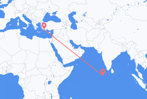 Flights from Malé to Dalaman