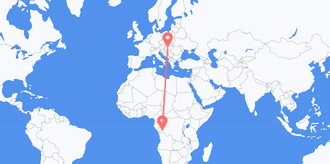 the Democratic Republic of the Congo to Hungary