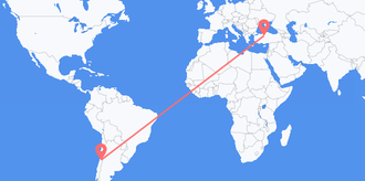 Flights from Chile to Turkey