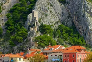 Grad Omiš - town in Croatia