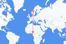 Douala to Oslo