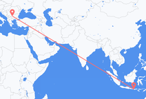 Vuelos de Praya, Lombok a Sofía