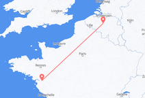 Flights from Brussels to Nantes