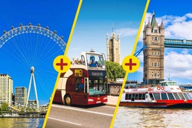 London: London Eye, River Cruise, & Hop-on Hop-off Bus Tour