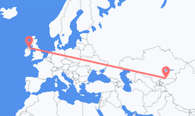 Vols du Kirghizistan vers l’Irlande du Nord