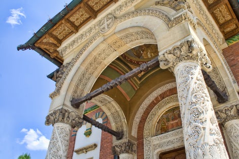 Photo of Details of Sinaia Monastery, Romania.