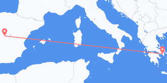 Авиаперелеты из Греции в Испанию