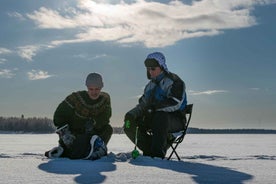 Ii: Easy family-friendly ice fishing trip to the sea