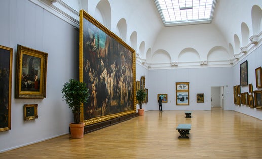 Makart's painting before the renovation