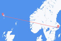 Vols de Sørvágur pour Stockholm