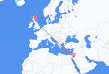 Flights from Tabuk to Edinburgh