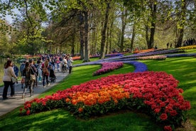 En halvdags cykeltur till blomsterparken Keukenhof