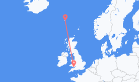 Vols depuis le Pays de Galles pour l’îles Féroé