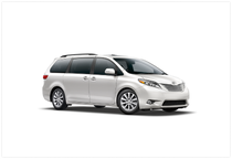 Minivan rental in Solna, Sweden