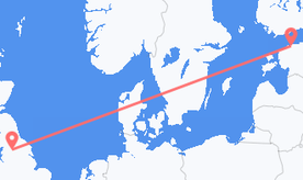 Flights from Estonia to England