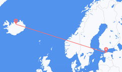 Loty z Tallinna do Akureyri