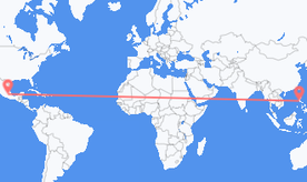 Flights from Mexico to the Philippines