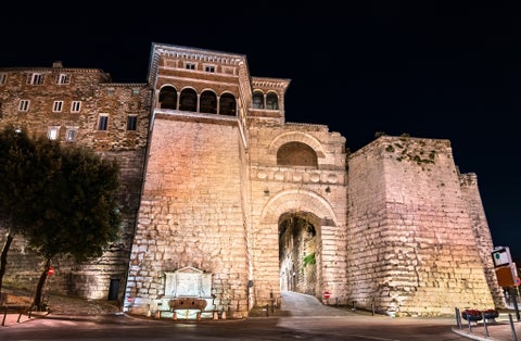 photo of The Etruscan Arch in Perugia, Italy,Perugia Italy.