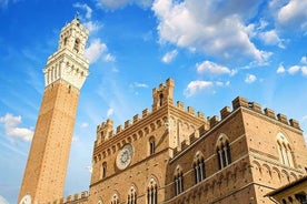 Siena og San Gimignano: Smáhópaferð með hádegisverði frá Flórens