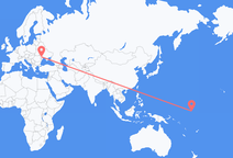 Flights from Bairiki to Chișinău