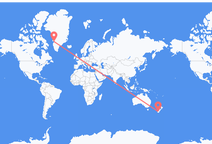 Flyrejser fra Queenstown til Ilulissat