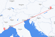 Flights from Nice to Budapest