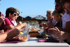 Bordeaux : voyage en petit groupe à Arcachon avec dégustation d'huîtres et déjeuner plus visite des vins du Médoc