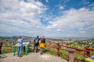 View of Debrecen city, Hungary.