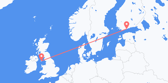 Finland to the Isle of Man
