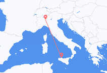 Flights from Milan to Palermo