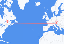 Flights from Quebec City to Ljubljana