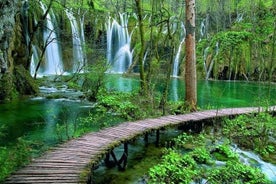 Lacs de Plitvice - Excursion d'une journée avec promenade en bateau - BILLETS INCLUS