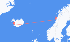 Reykjavik to Sandnessjøen