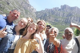 Tour di Montserrat per piccoli gruppi e servizio di prelievo dall'hotel - mattina o pomeriggio