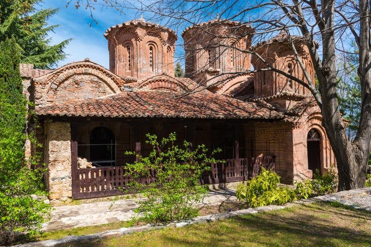 Photo of Veljusa Monastery, Strumica, North Macedonia .