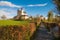 photo of  view of Pilgrimage church Maria Plain on Plainberg in Bergheim bei Salzburg, Austria. Mozart sometimes played music at Maria Plain during Sunday mass.,Austria Austria.