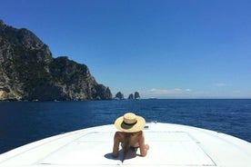 Excursão em barco particular em Capri e Positano