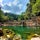 The arch bridge waterfall of Paleokaria, Pyli Municipality, Trikala Regional Unit, Thessaly, Thessaly and Central Greece, Greece