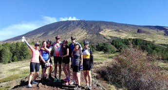 E-MTB Tour, From Mount Etna to the Sea