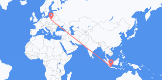 Flights from Indonesia to Poland