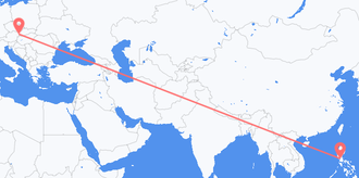 Flights from the Philippines to Slovakia