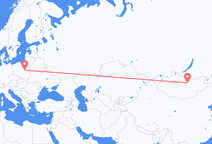 Flights from Ulaanbaatar to Warsaw