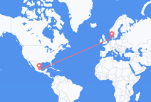 Voos da Cidade do México, México para Esbjerg, Dinamarca