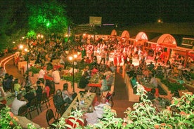 Turkse avond in het centrum van Marmaris, traditionele volksdansen, diner, drankjes