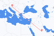 Riyadh to Zagreb
