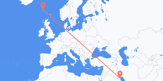 Voli dal Kuwait alle Isole Faroe