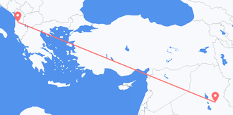 Iraq to Albania