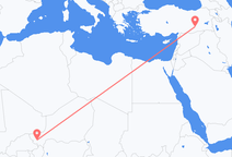 Flyrejser fra Niamey til Diyarbakir