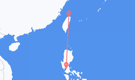 出发地 台湾目的地 菲律宾的航班